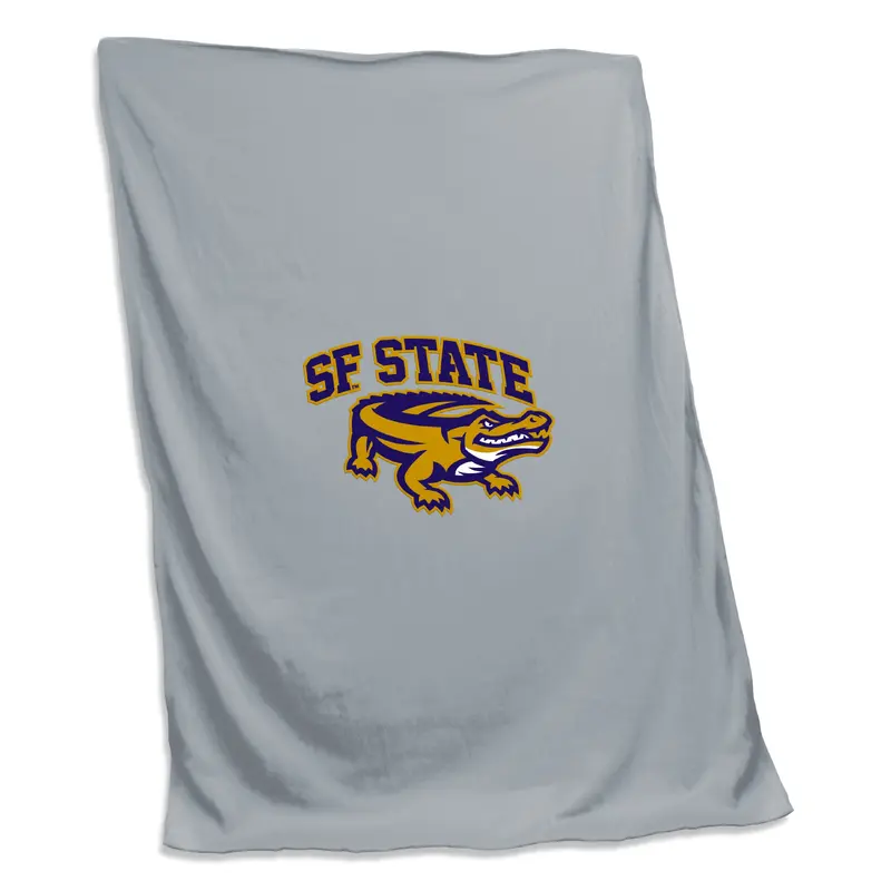 San Francisco State Screened Sweatshirt Blanket