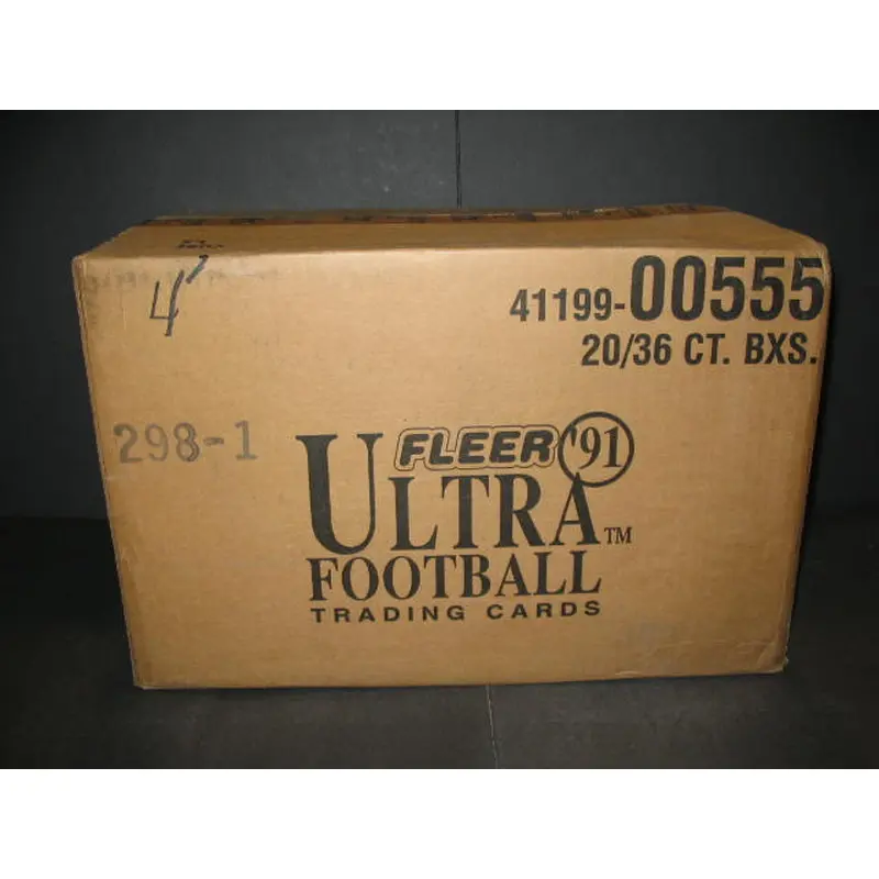 1991 Fleer Ultra Football Case (20 Box) (00555)