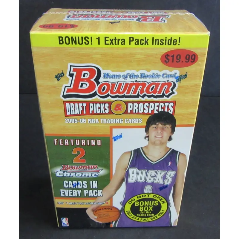 2005/06 Bowman Draft Picks & Prospects Basketball Box (6/7)