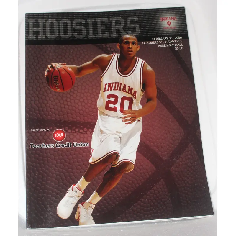 2006 Iowa vs Indiana University Basketball Program