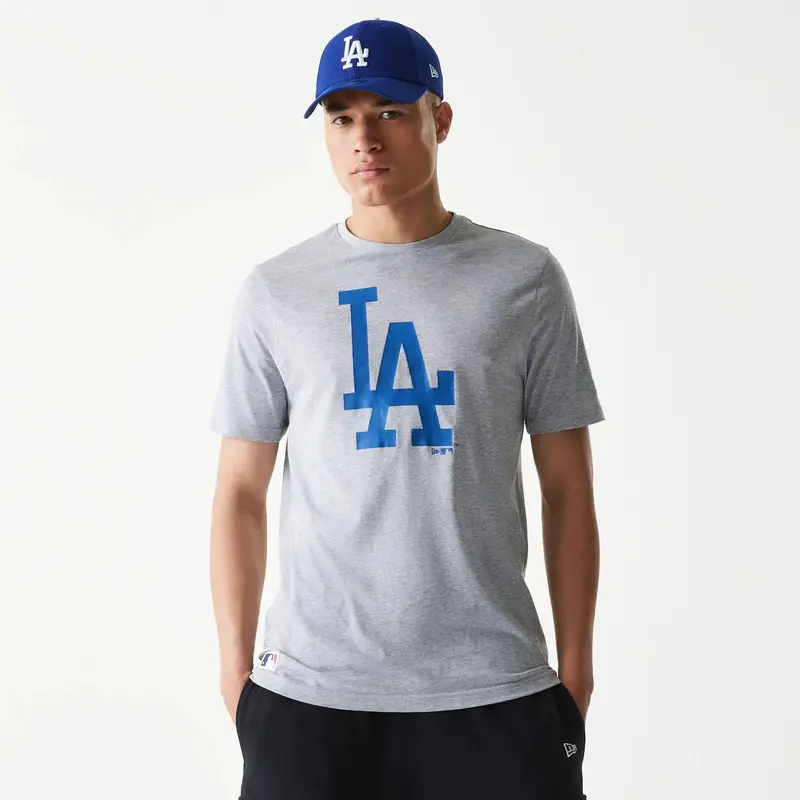 LA Dodgers MLB Regular Grey T-Shirt