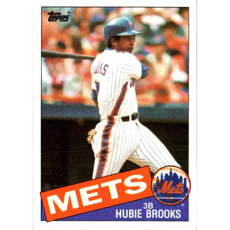 1985 Topps Hubie Brooks #222