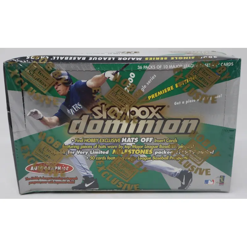 2000 Skybox Dominion Baseball Box (Hobby)