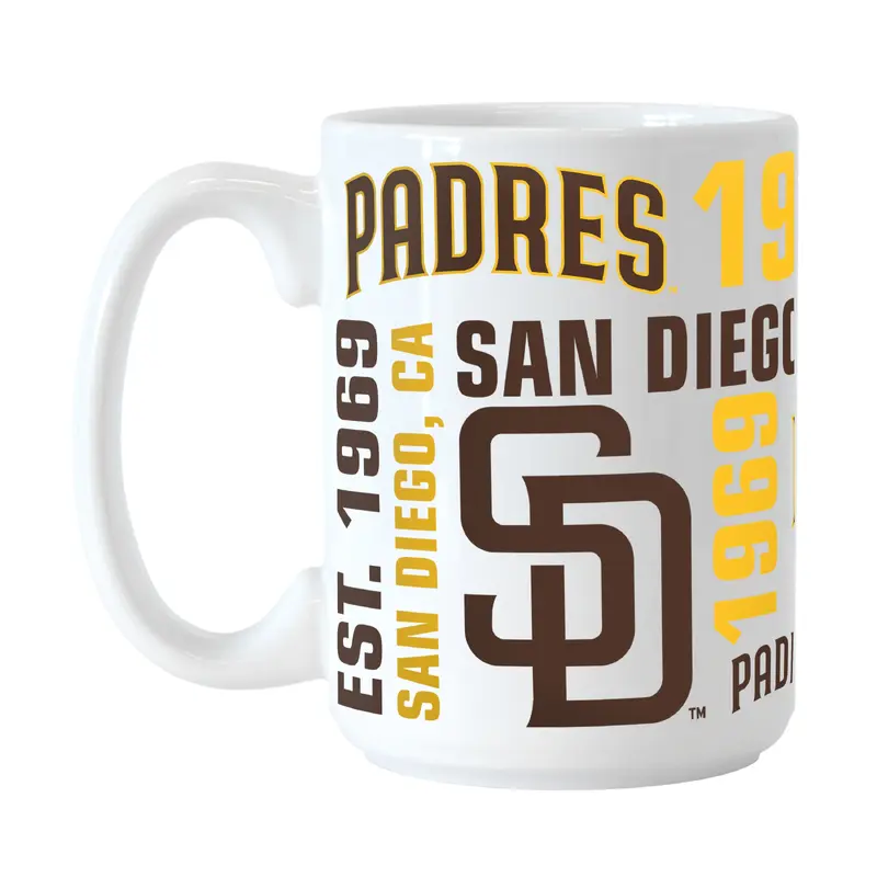 SD Padres 15oz Spirit Sublimated Mug