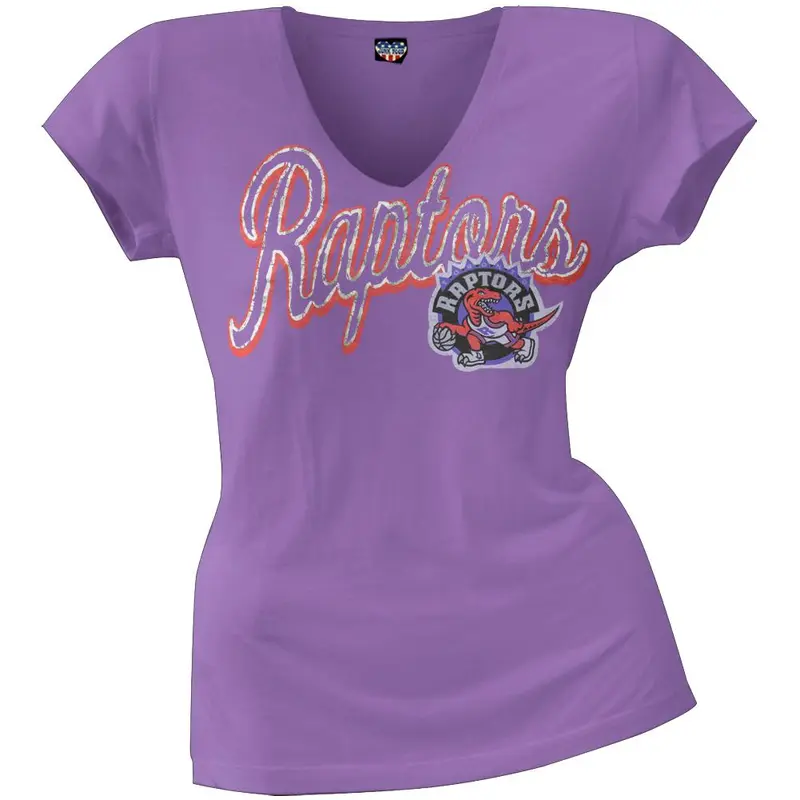 Toronto Raptors - Logo Juniors V-Neck T-Shirt