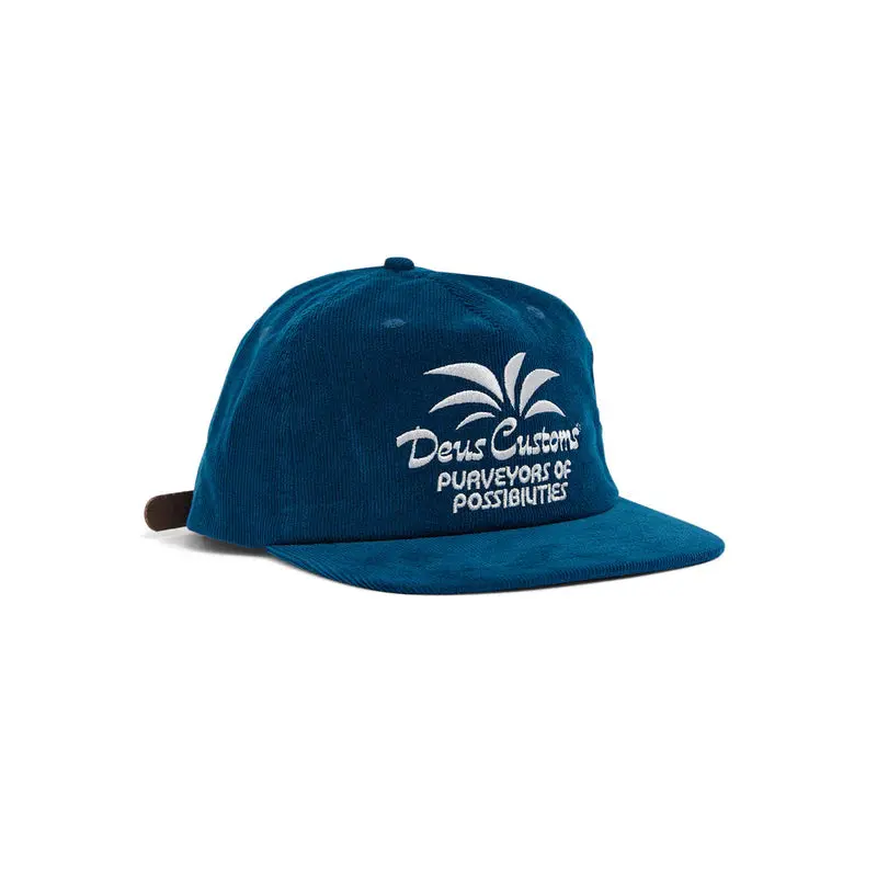 DEUS - LAST RESORT Cord Cap - Moroccan Blue