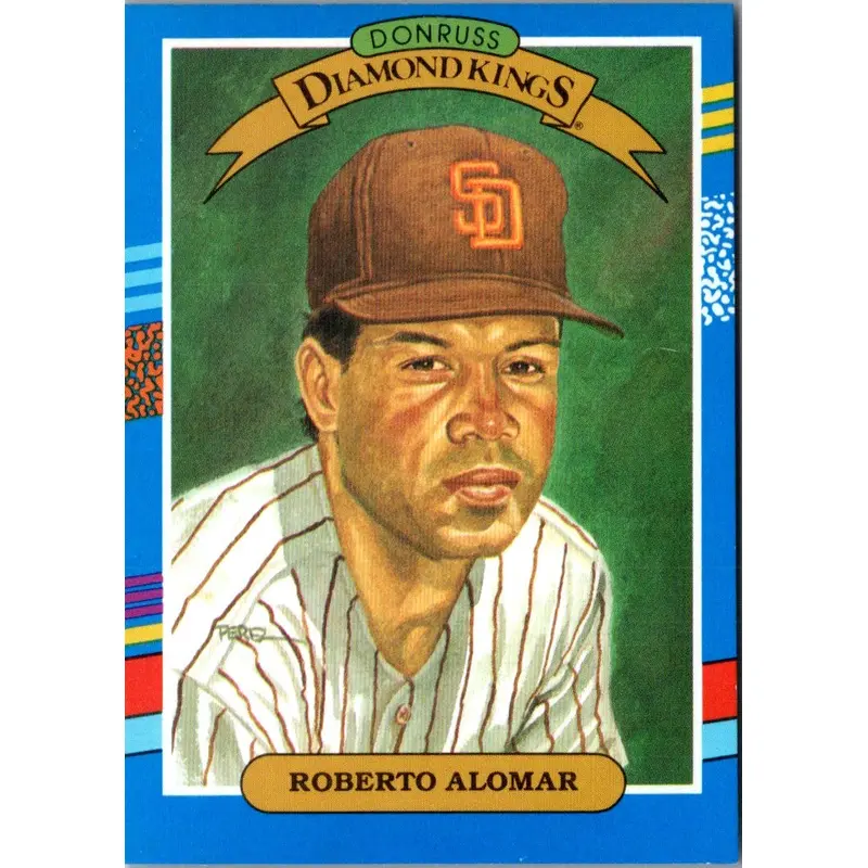 1991 Donruss Super Diamond Kings Roberto Alomar #12