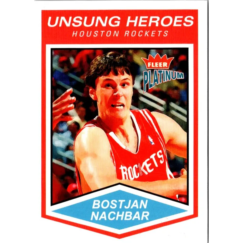 2003 Fleer Platinum Bostjan Nachbar #150