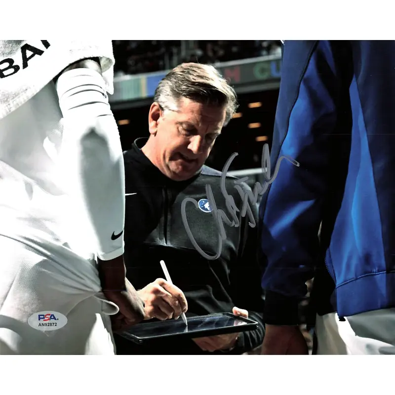 Chris Finch signed 8x10 photo PSA/DNA Minnesota Timberwolves Autographed
