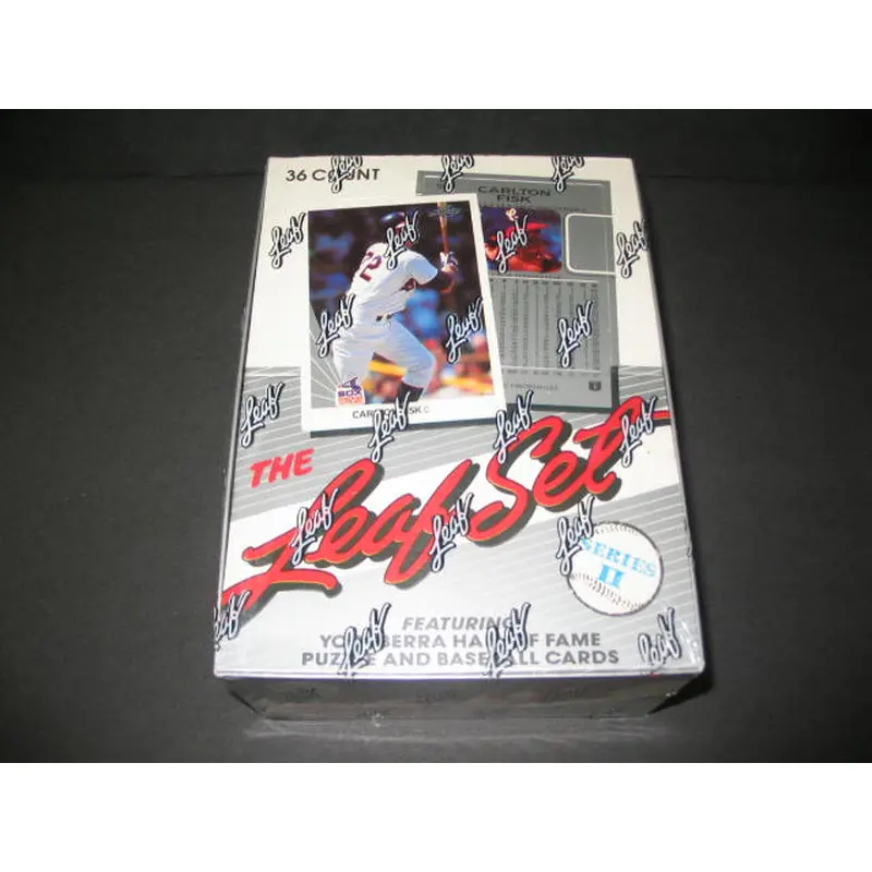 1990 Leaf Baseball Series 2 Box