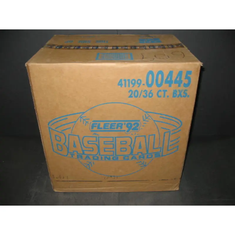 1992 Fleer Baseball Case (20 Box)