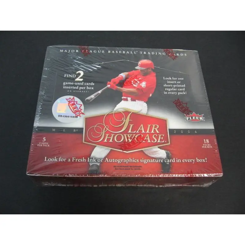 2006 Fleer Flair Showcase Baseball Box (Hobby)