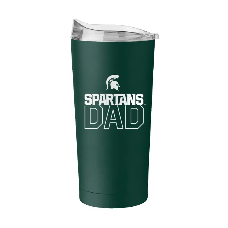 Michigan State Dad 20oz Powder Coat Tumbler