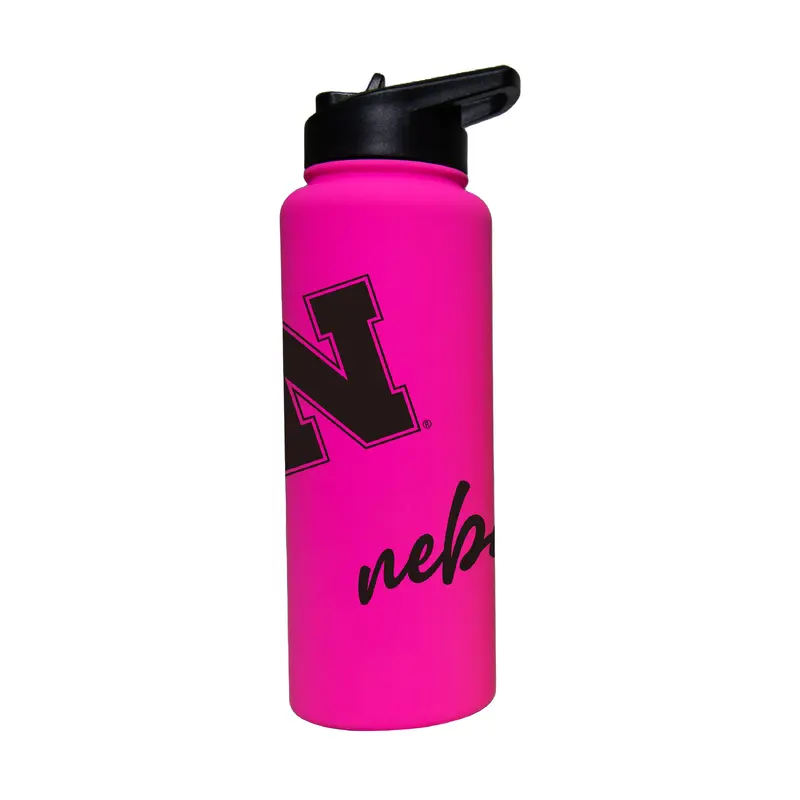 Nebraska 34oz Electric Bold Soft Touch Quencher