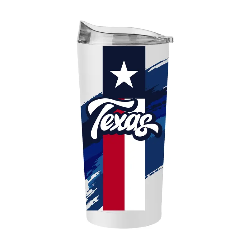 State of Texas State Flag 20oz Powder Coat Tumbler