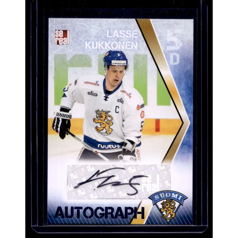 2016 Sereal Team Finland Autograph - Lasse Kukkonen #FIN-AUT-007 /50