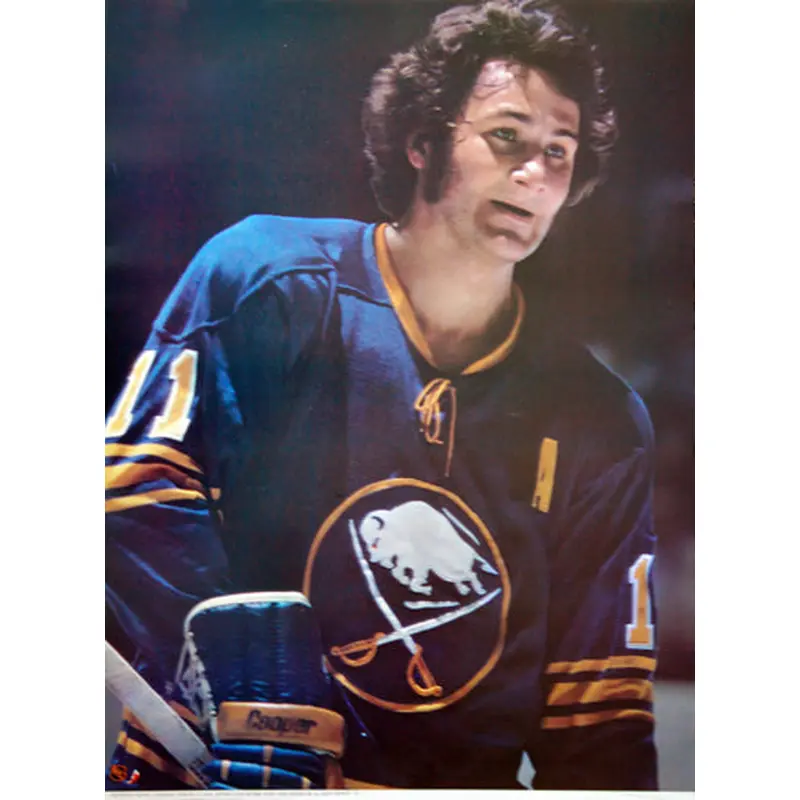 Gilbert Perreault Buffalo Sabres Vintage Classic Poster - Sports Posters Inc. 1973