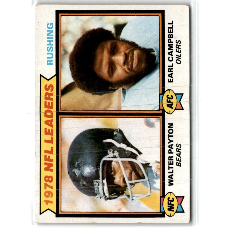 1979 Topps Walter Payton/Earl Campbell #3