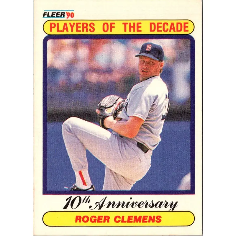 1990 Fleer Canadian Roger Clemens #627
