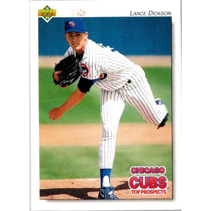 1992 Upper Deck Minors Lance Dickson #74