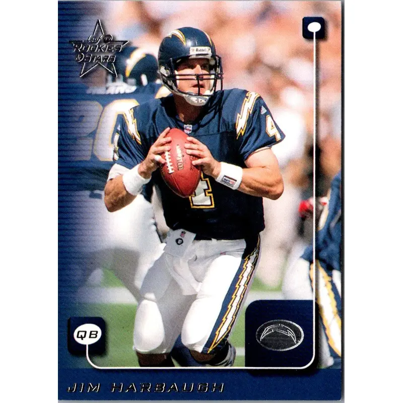1999 Leaf Rookies & Stars Jim Harbaugh #158