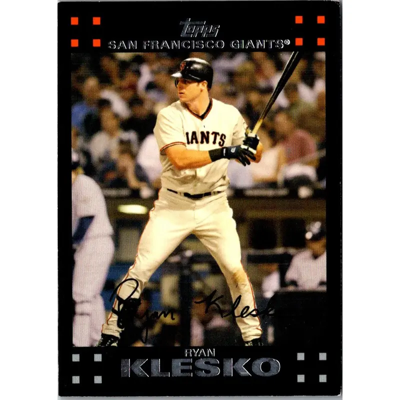 2007 Topps Red Back Ryan Klesko #496
