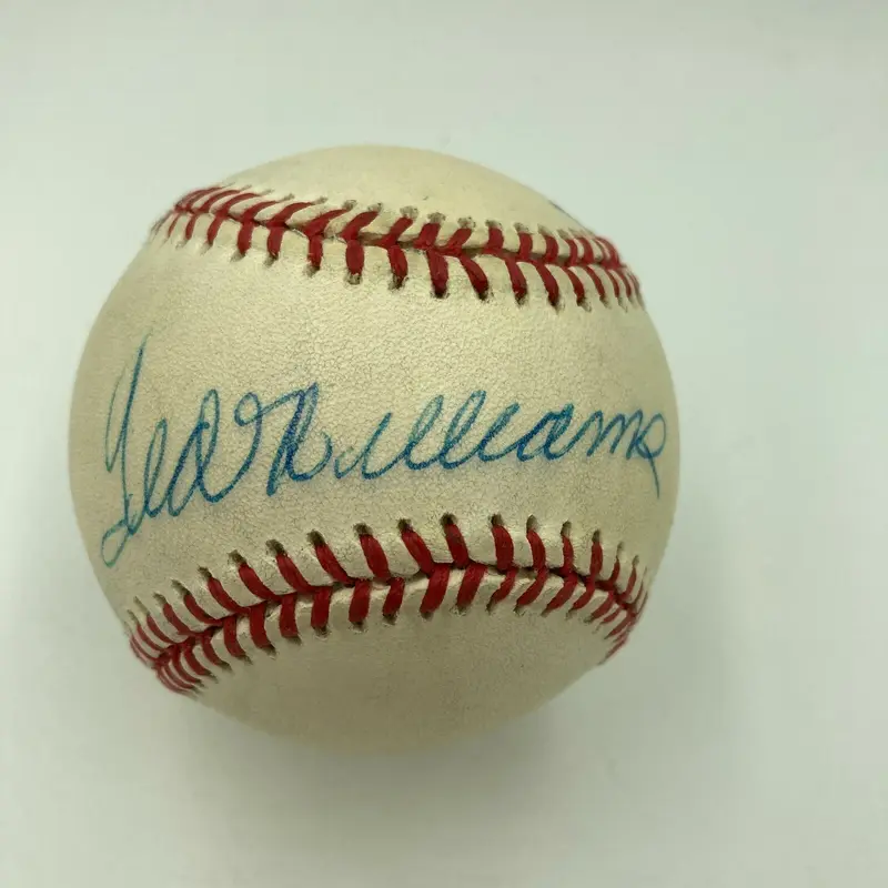Ted Williams Signed Autographed Official American League Baseball UDA Upper Deck