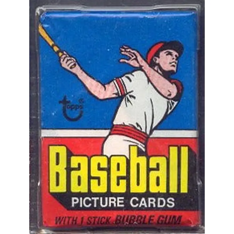 1977 Topps Baseball Unopened Wax Pack