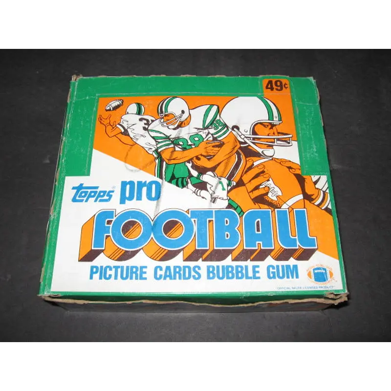 1982 Topps Football Unopened Cello Box #2 w- Stars