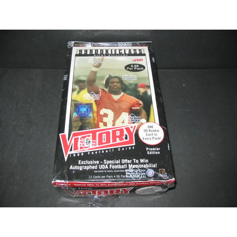 1999 Upper Deck Victory Football Box (36/12)