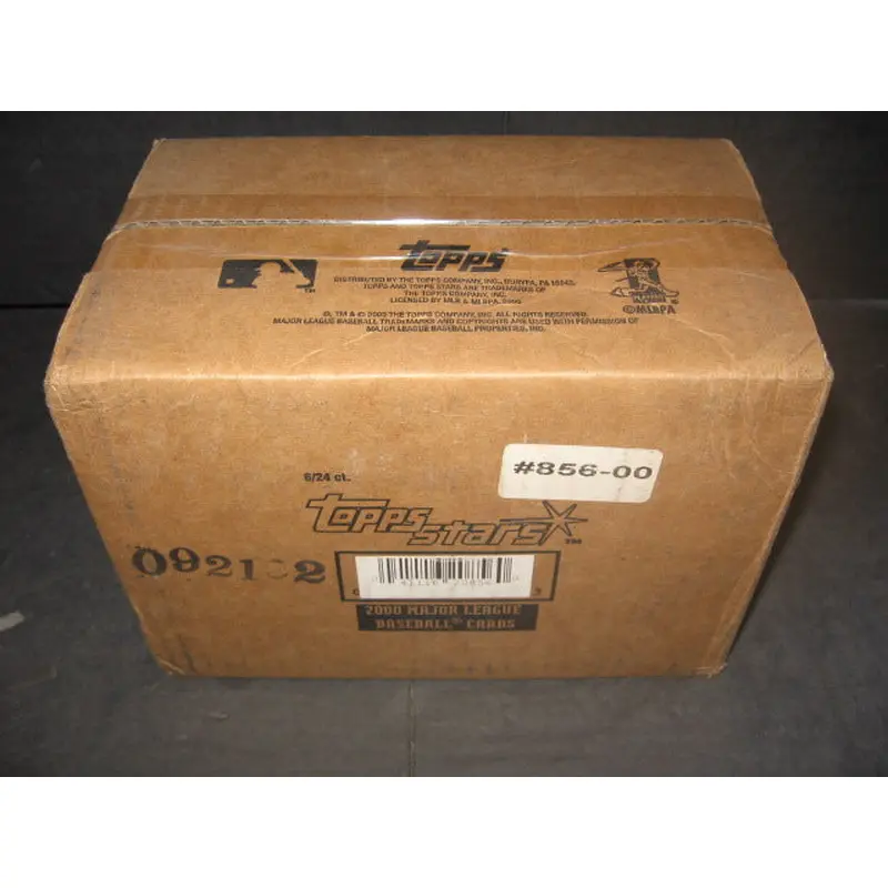 2000 Topps Stars Baseball Case (Retail) (6 Box)
