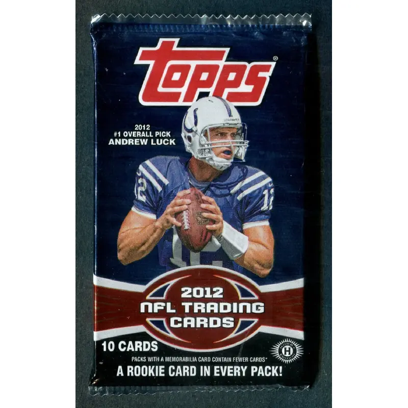 2012 Topps Football Unopened Pack (Hobby) (10)
