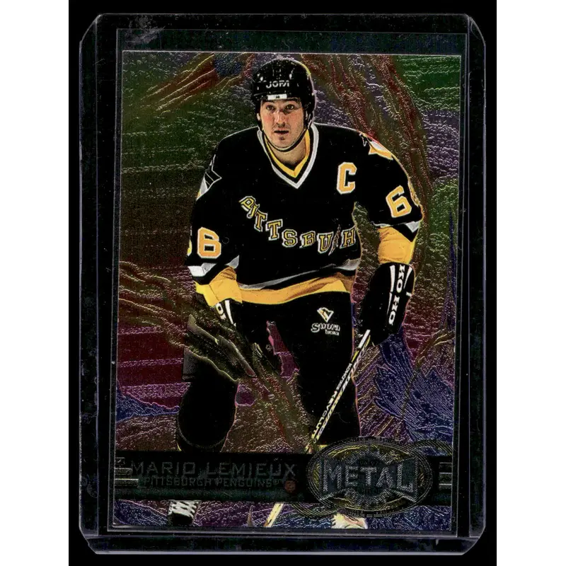 1996-97 Fleer Metal Universe - Mario Lemieux #128