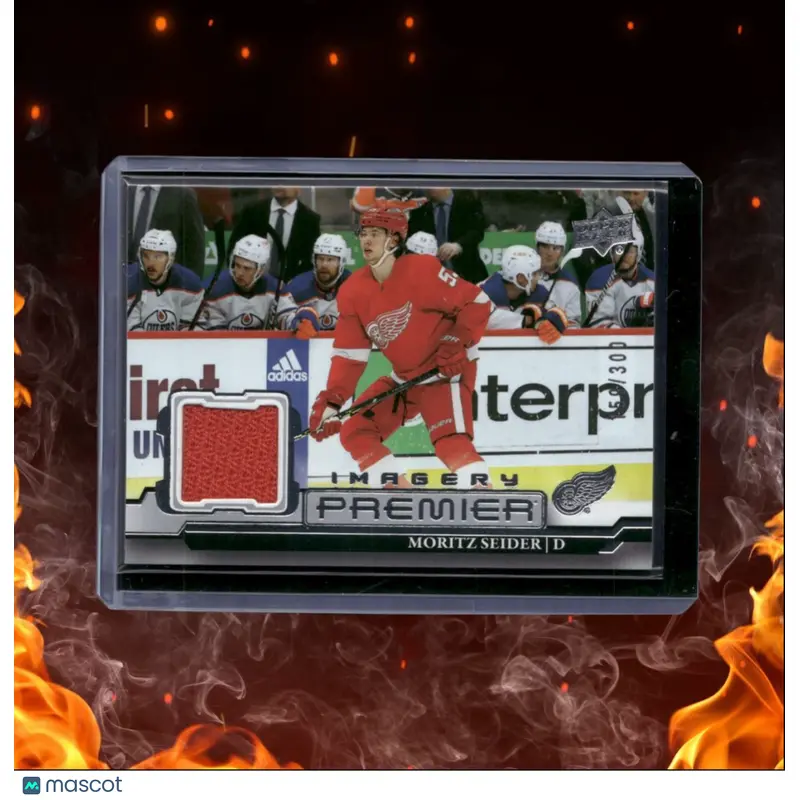 2022-23 Upper Deck Premier Moritz Seider Imagery Jersey 159/300 #GPVP-24