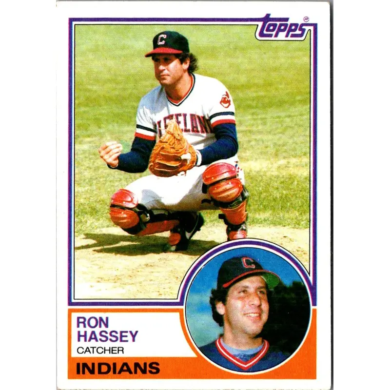 1983 Topps Ron Hassey #689
