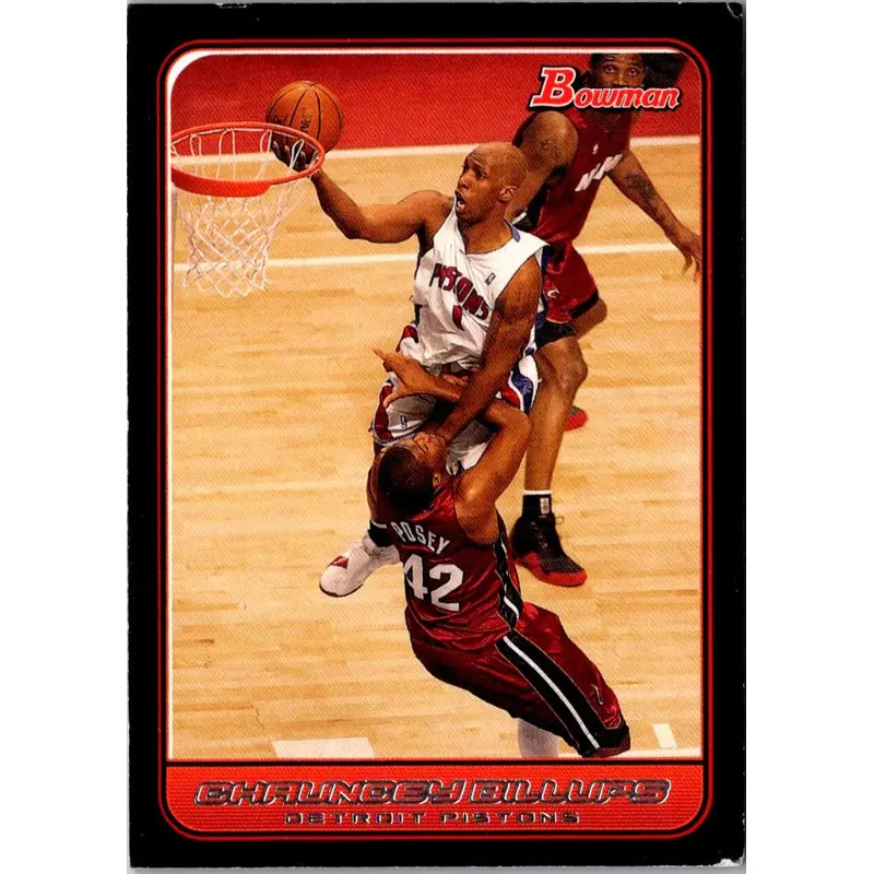 2006 Bowman Chauncey Billups #43