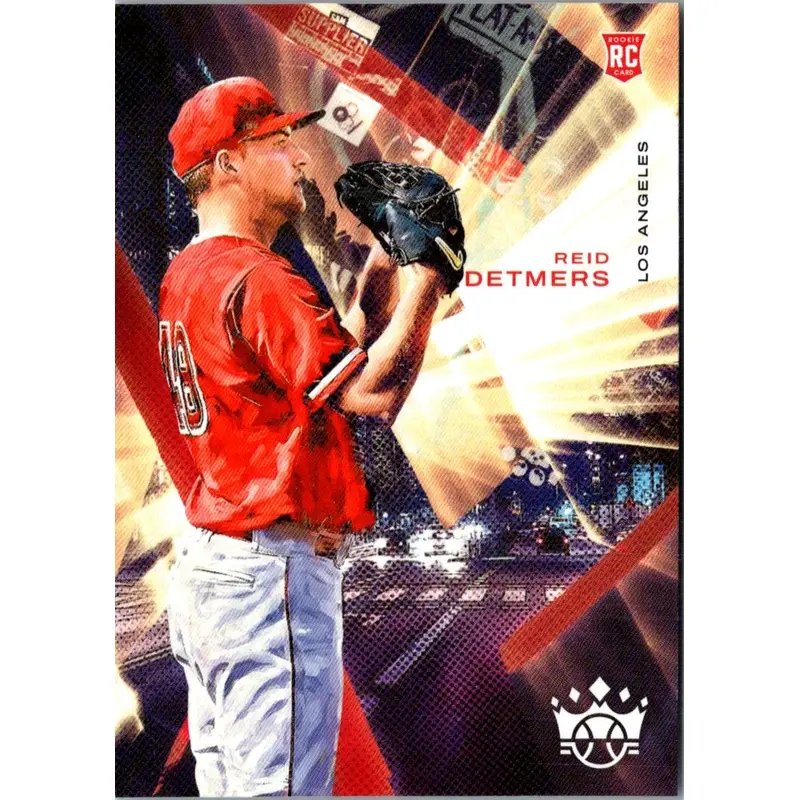 2022 Panini Diamond Kings Red Frame Reid Detmers #94