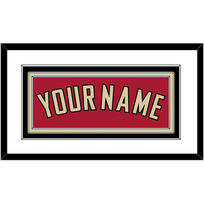 Arizona Name - Alternate Red (2020-2023) - Triple Mat 1