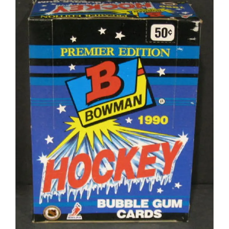 1990/91 Bowman Hockey Unopened Wax Box