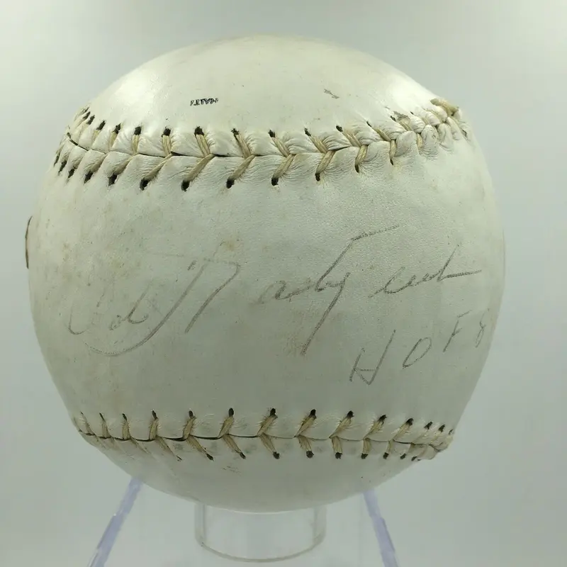 Carl Yastrzemski Signed Autographed Official Softball Baseball JSA COA