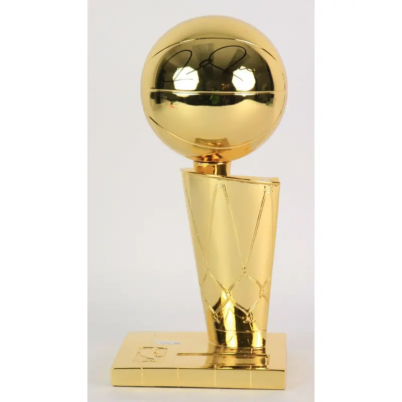 Paul Pierce Boston Celtics Signed 11.5" 2008 NBA Finals Larry O'Brien Trophy JSA