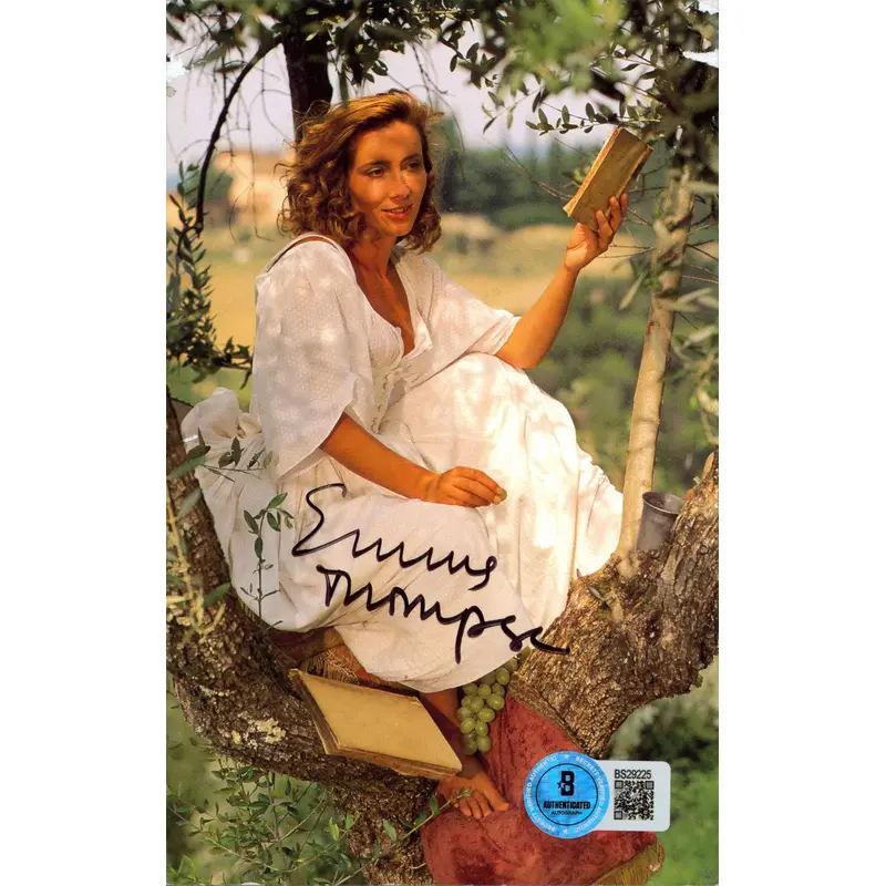 Emma Thompson Much Ado About Nothing Authentic Signed 4x6.25 Photo BAS #BS29225