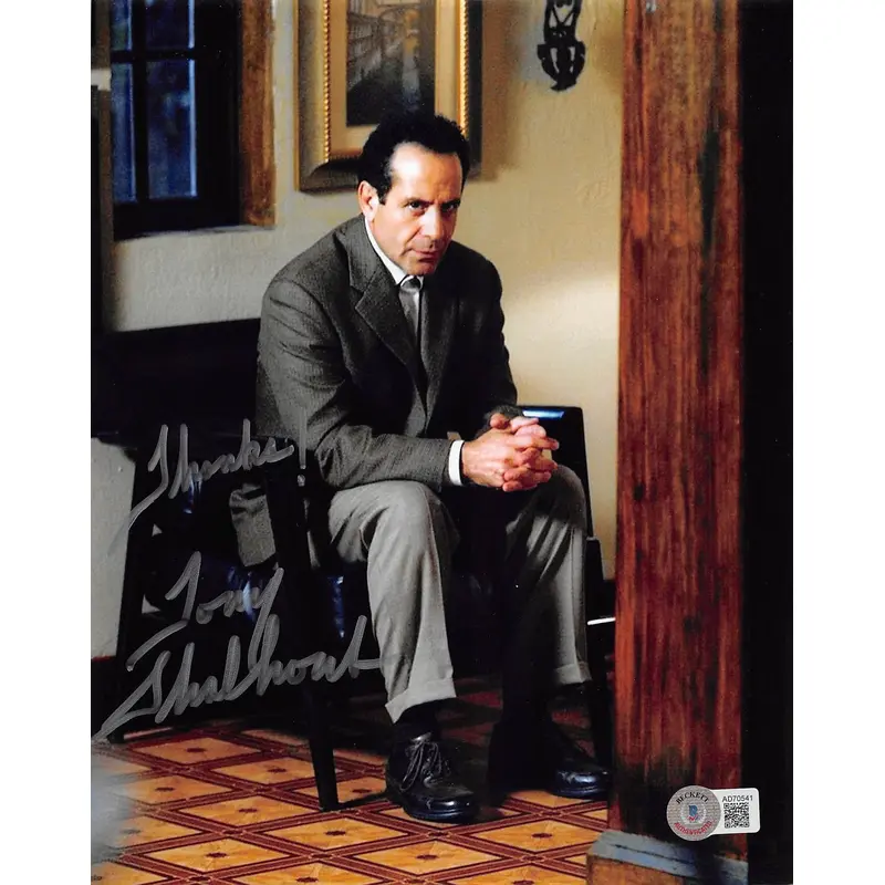 Tony Shalhoub Monk "Thanks" Authentic Signed 8x10 Photo BAS #AD70541