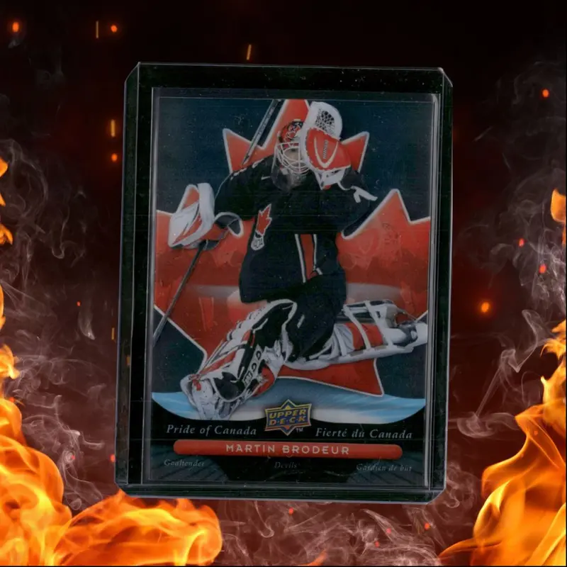 2009-10 Upper Deck McDonald's Martin Brodeur Pride of Canada Clear Cut Auto