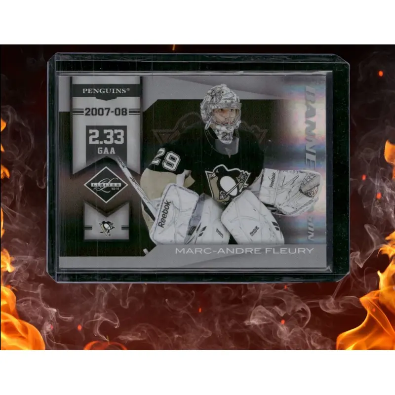 2010-11 Panini Limited Marc-Andre Fleury Banner Year Silver 18/49 #14