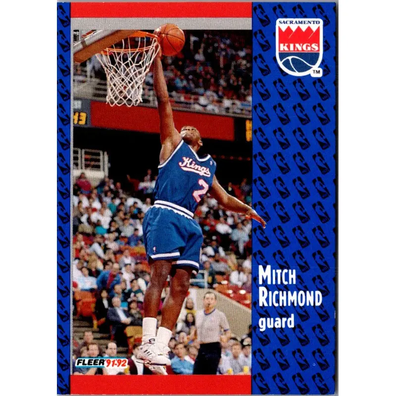 1991 Fleer Mitch Richmond #350