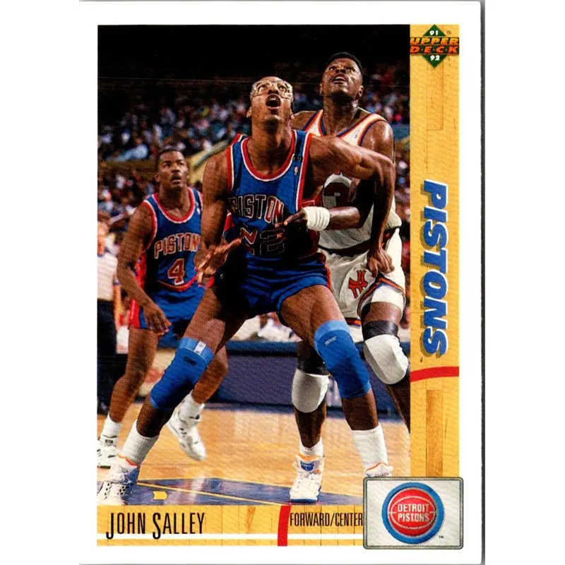 1991 Upper Deck International Italian Detroit Pistons Logo #138