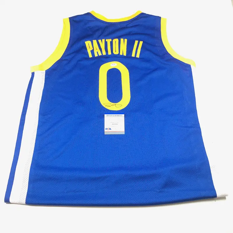 Gary Payton II Signed jersey PSA/DNA Golden State Warriors Autographed