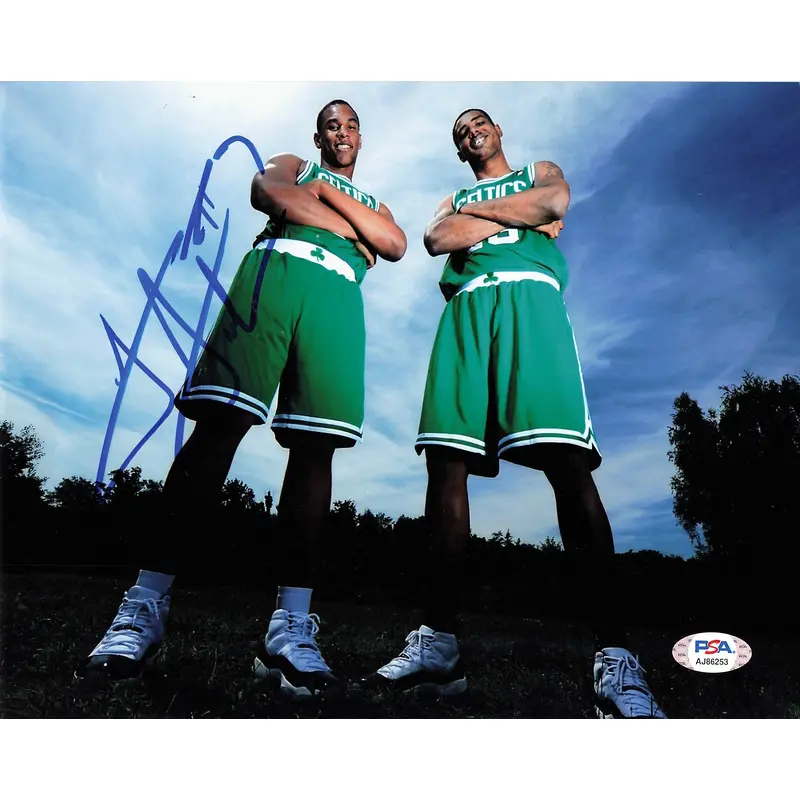 JARED SULLINGER signed 8x10 photo PSA/DNA Boston Celtics Autographed