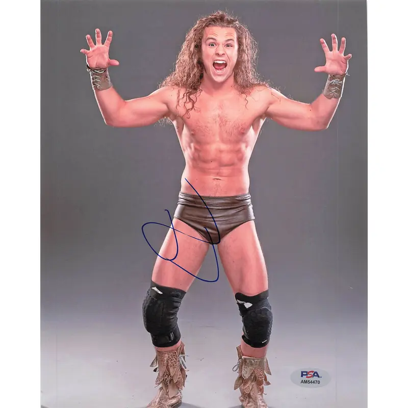 JUNGLE BOY signed 8x10 photo PSA/DNA AEW Autographed Wrestling